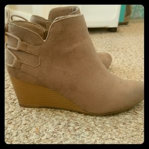 Women's bootie wedges